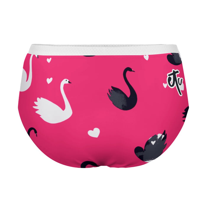 ETC Love Swans Lace Panties