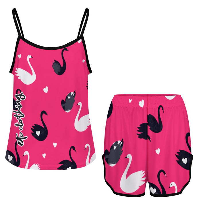 ETC Love Swans PJ Set