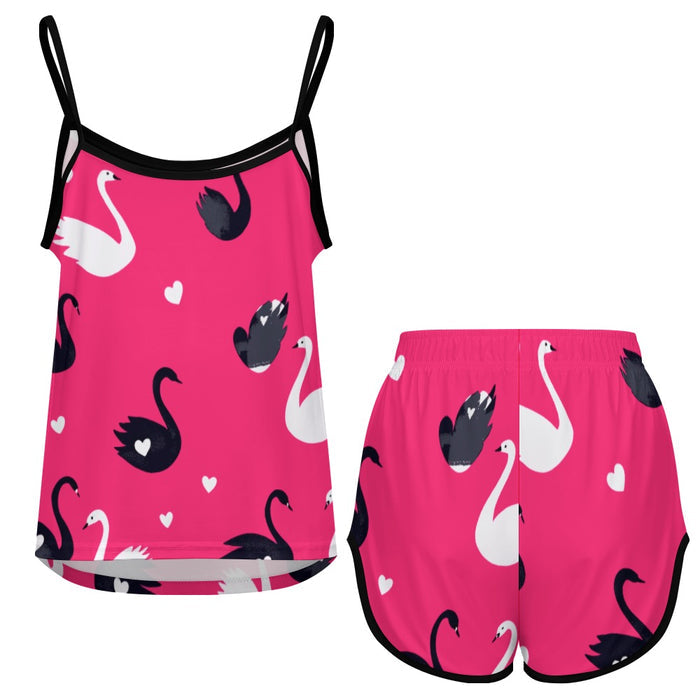 ETC Love Swans PJ Set