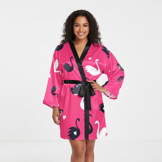 ETC Love Swans Robe