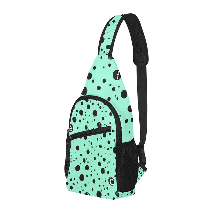 ETC Mint Circles Crosas Body Bag