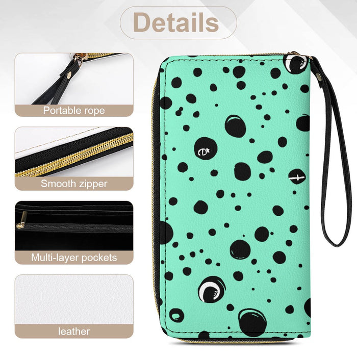 ETC Mint Circles PU Leather Wallet