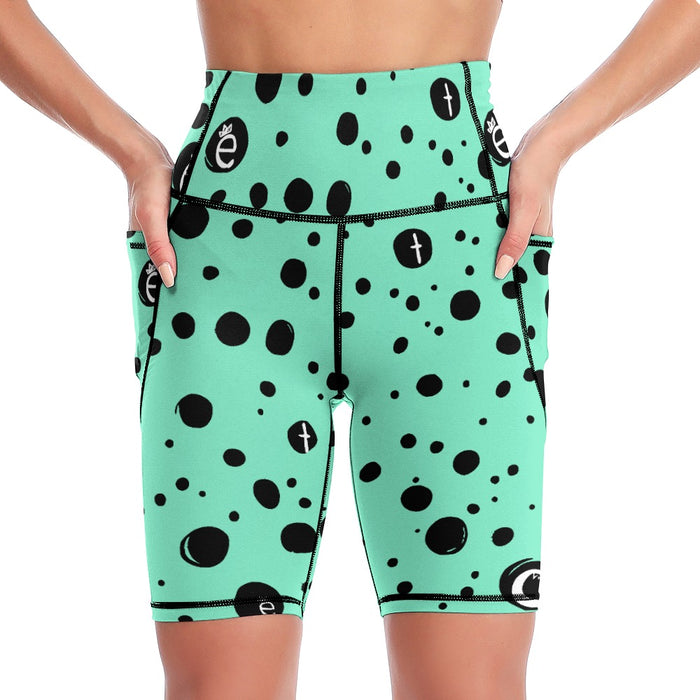 ETC Mint Circles Short Leggings