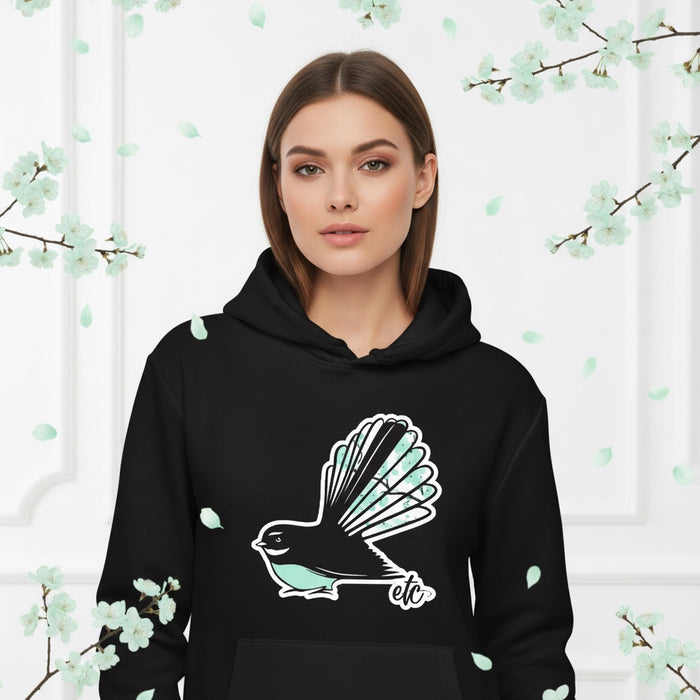ETC Mint Fantail Cotton Hoodie