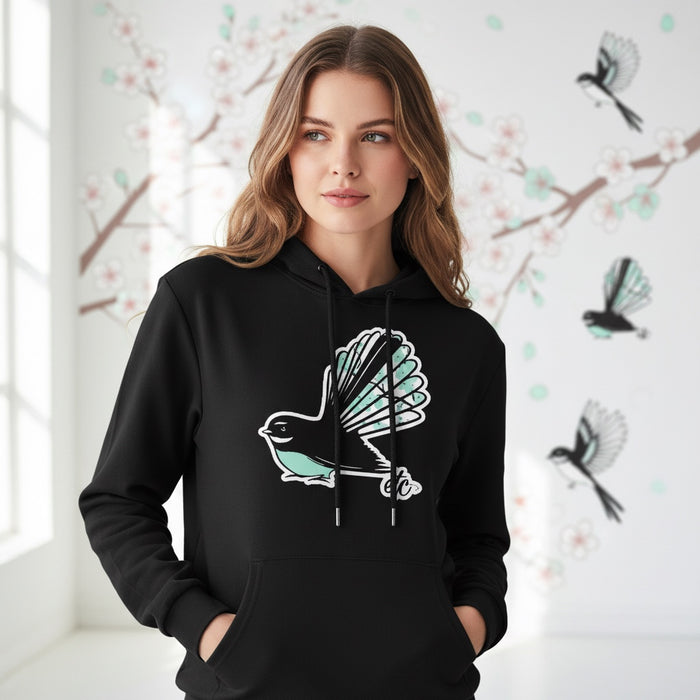 ETC Mint Fantail Cotton Hoodie