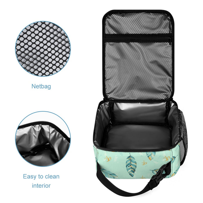 ETC Mint Feather Bag Set