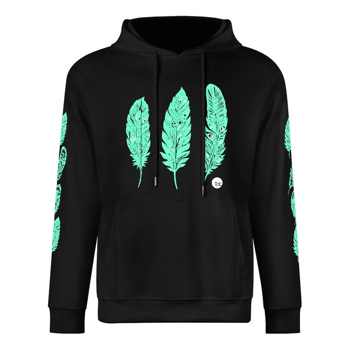ETC Mint Feather Cotton Hoodie