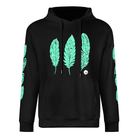 ETC Mint Feather Cotton Hoodie