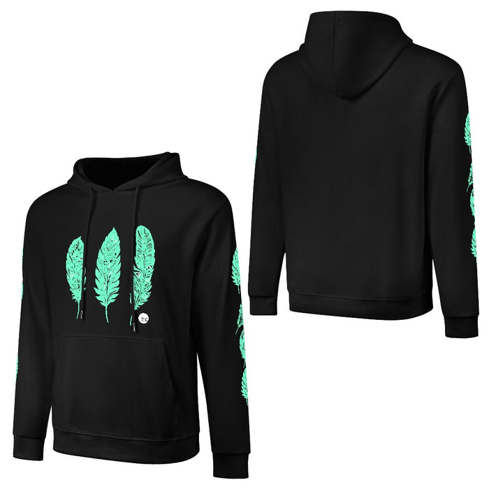 ETC Mint Feather Cotton Hoodie