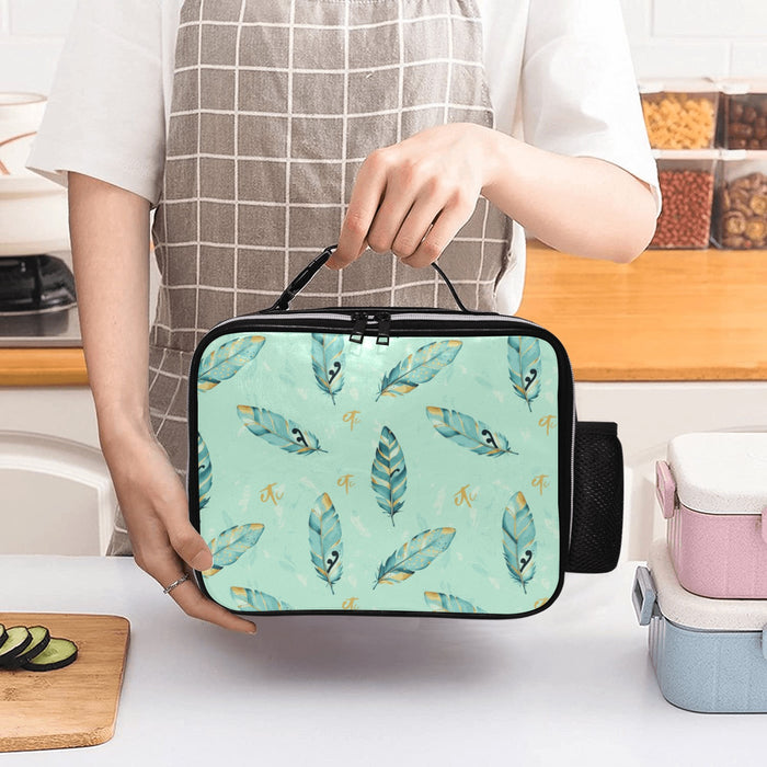 ETC Mint Feather Lunch Bag