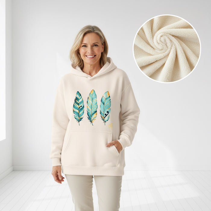 ETC Mint Feather Minx Fleece Hoodie