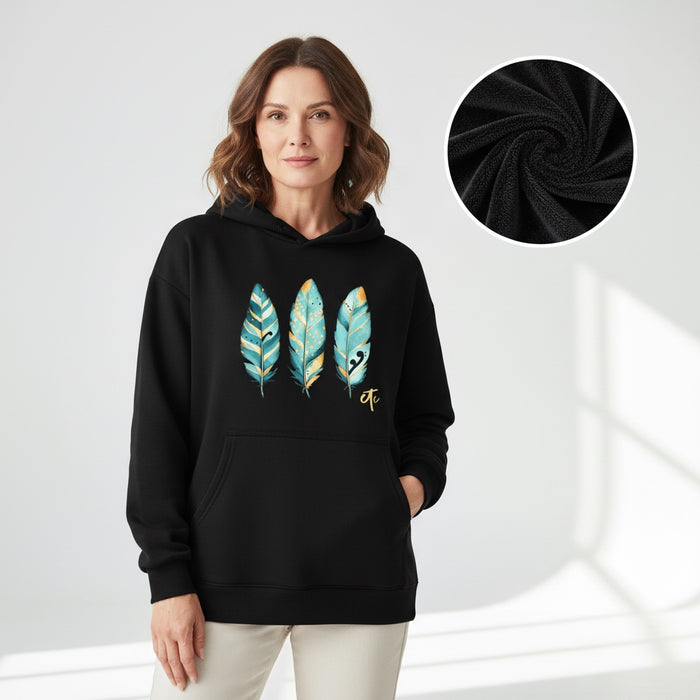 ETC Mint Feather Minx Fleece Hoodie