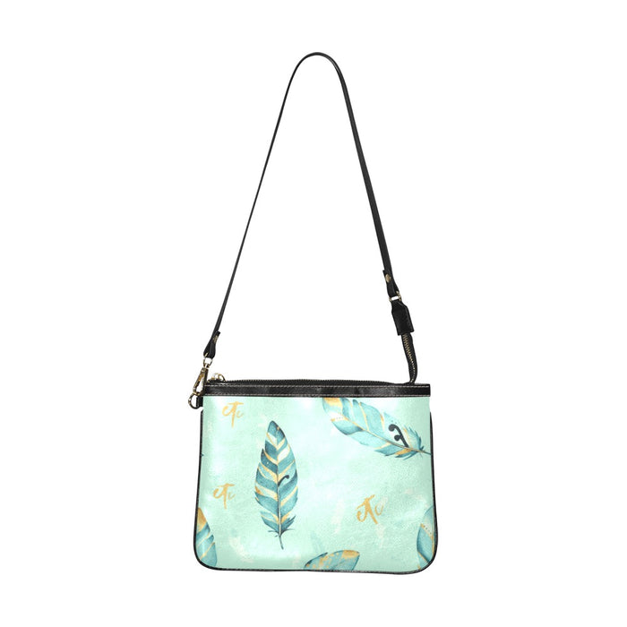 ETC Mint Feather Shoulder Bag