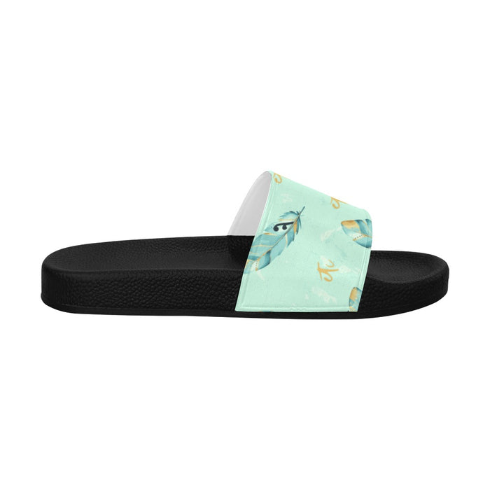 ETC Mint Feather Slides