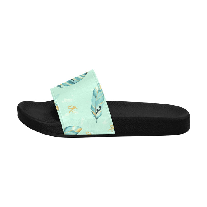 ETC Mint Feather Slides