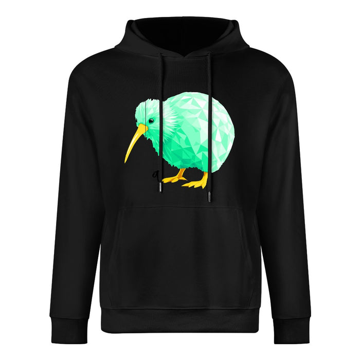 ETC Mint Kiwi Black Cotton Hoodie