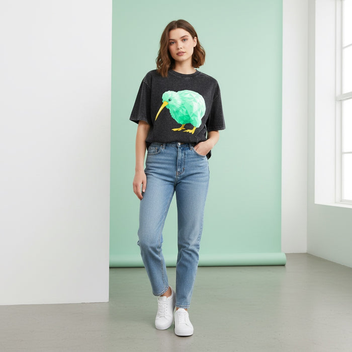 ETC Mint Kiwi Vintage Wash Tee