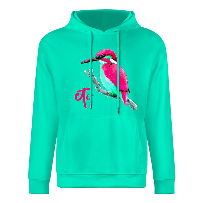 ETC Mint Neon King Fisher Cotton Hoodie