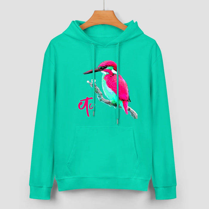 ETC Mint Neon King Fisher Cotton Hoodie