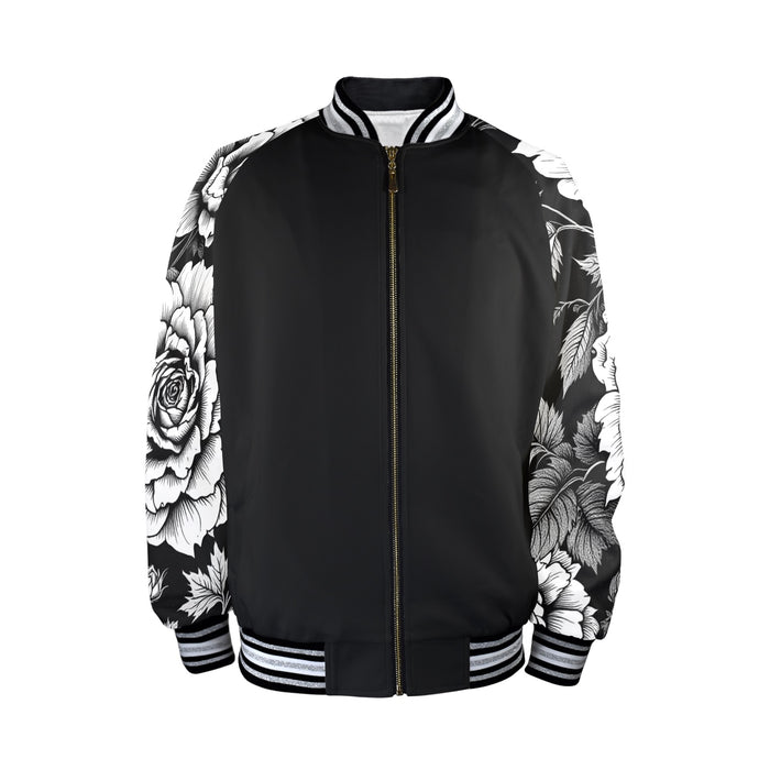 ETC Mono Floral Bomber Jacket