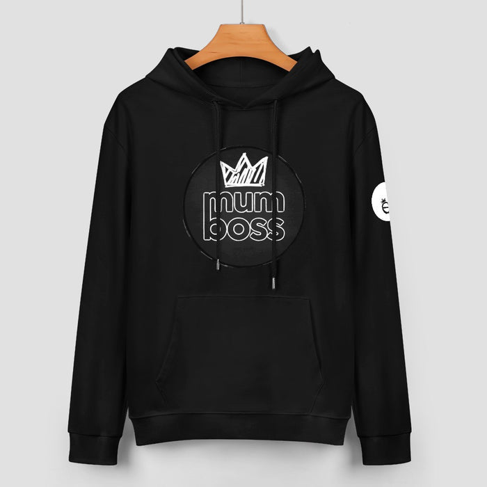 ETC Mum Boss Black Cotton Hoodie