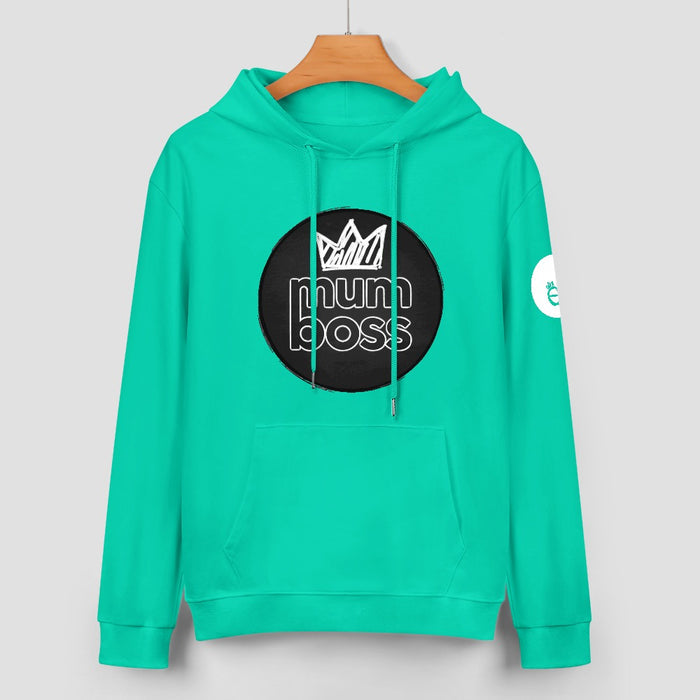 ETC Mum Boss Mint Cotton Hoodie