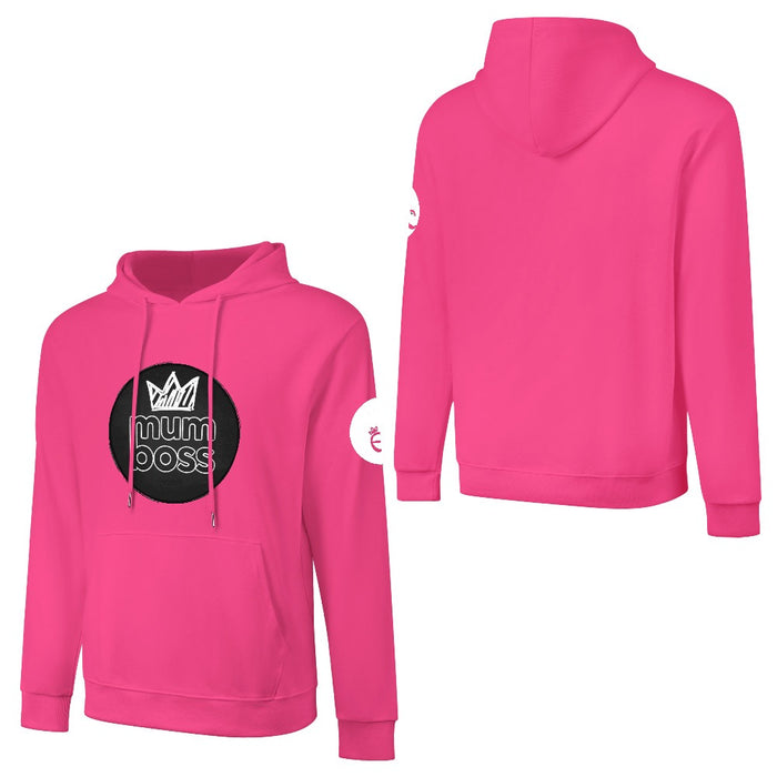 ETC Mum Boss Pink Cotton Hoodie