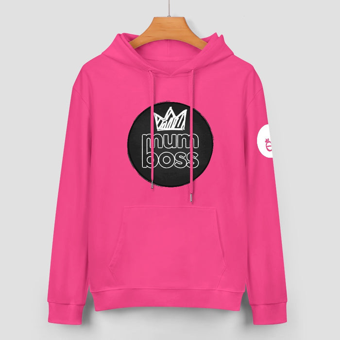 ETC Mum Boss Pink Cotton Hoodie