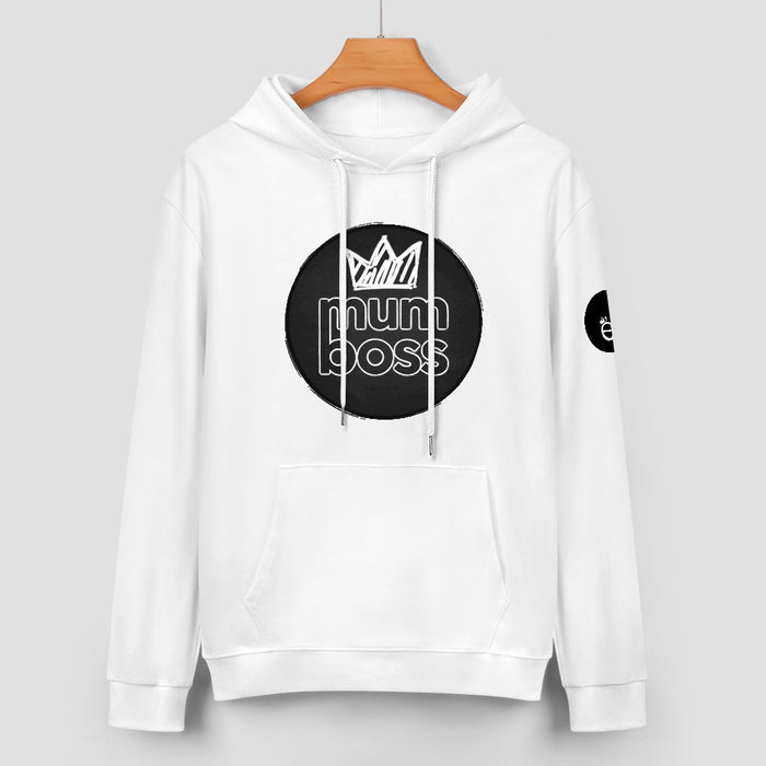 ETC Mum Boss White Cotton Hoodie
