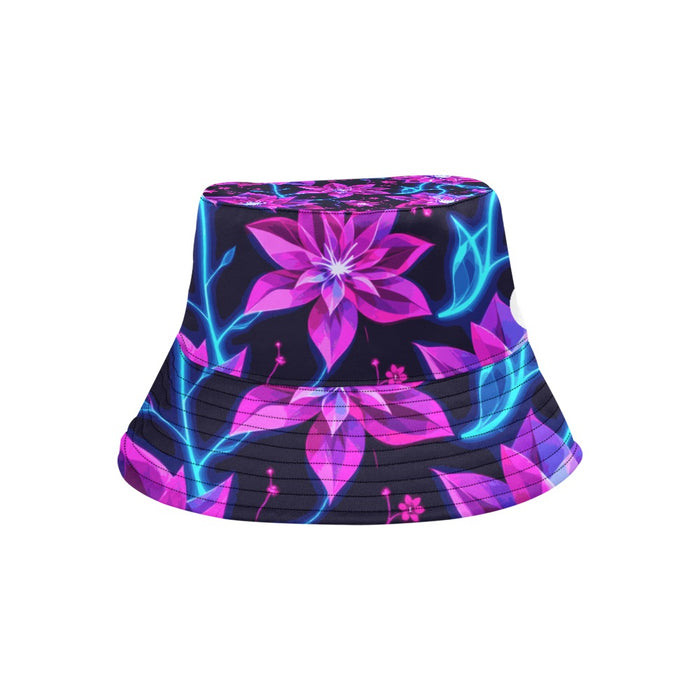 ETC Neon Floral Bucket Hat