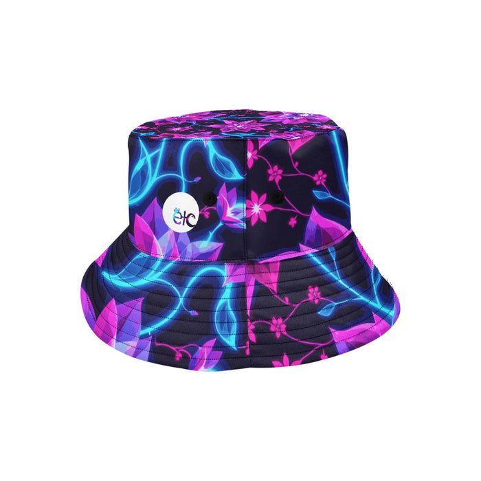 ETC Neon Floral Bucket Hat