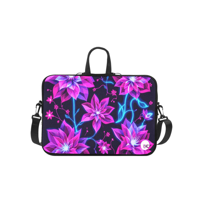 ETC Neon Floral Laptop Bag