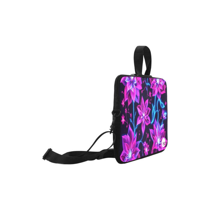ETC Neon Floral Laptop Bag