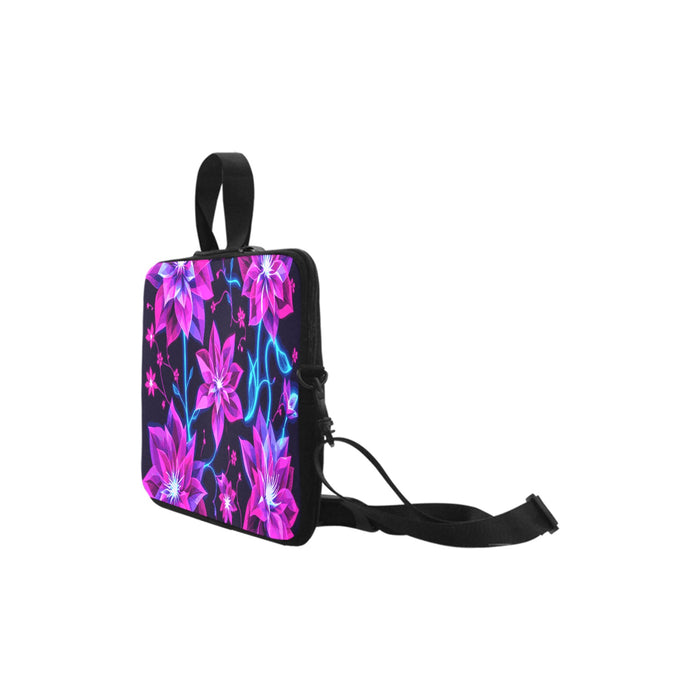 ETC Neon Floral Laptop Bag