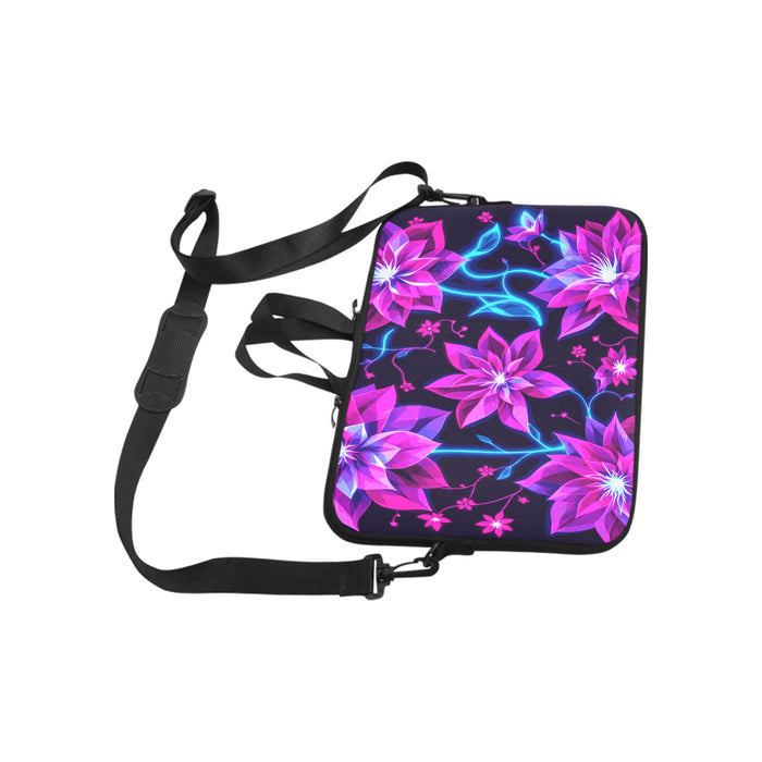ETC Neon Floral Laptop Bag