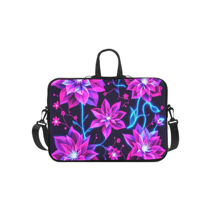 ETC Neon Floral Laptop Bag