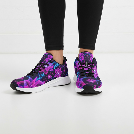 ETC Neon Floral Sneakers