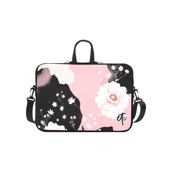 ETC Paint Floral Laptop Bag