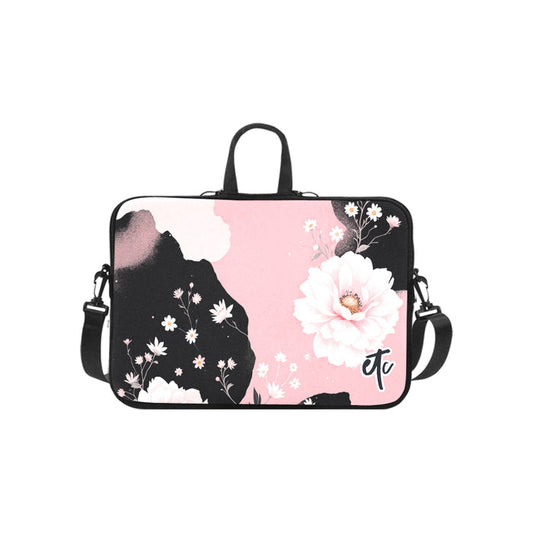 ETC Paint Floral Laptop Bag