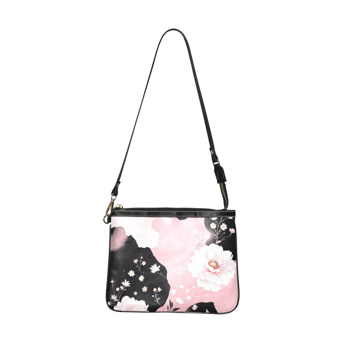 ETC Painted Floral Shoulder Bag