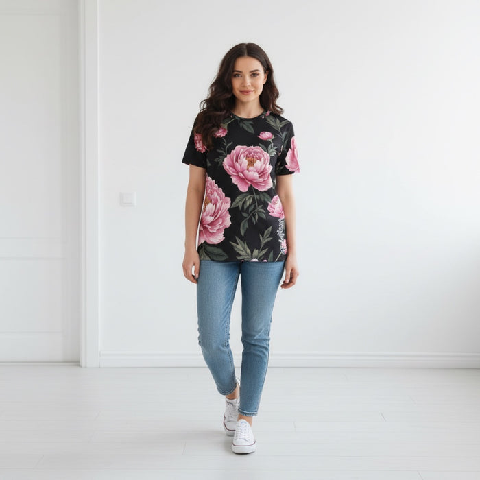 ETC Peonie Floral Cotton Tee