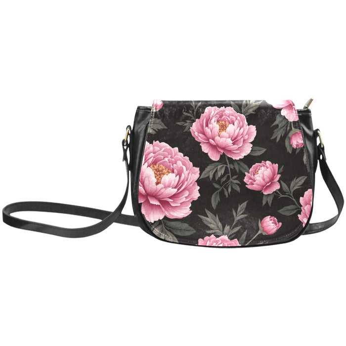 ETC Peonie Floral Saddle Bag (Large)