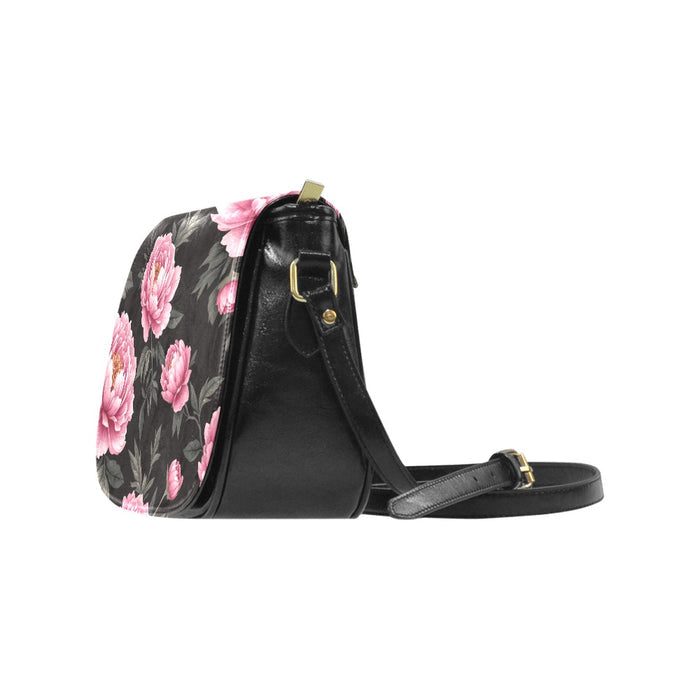 ETC Peonie Floral Saddle Bag (Large)