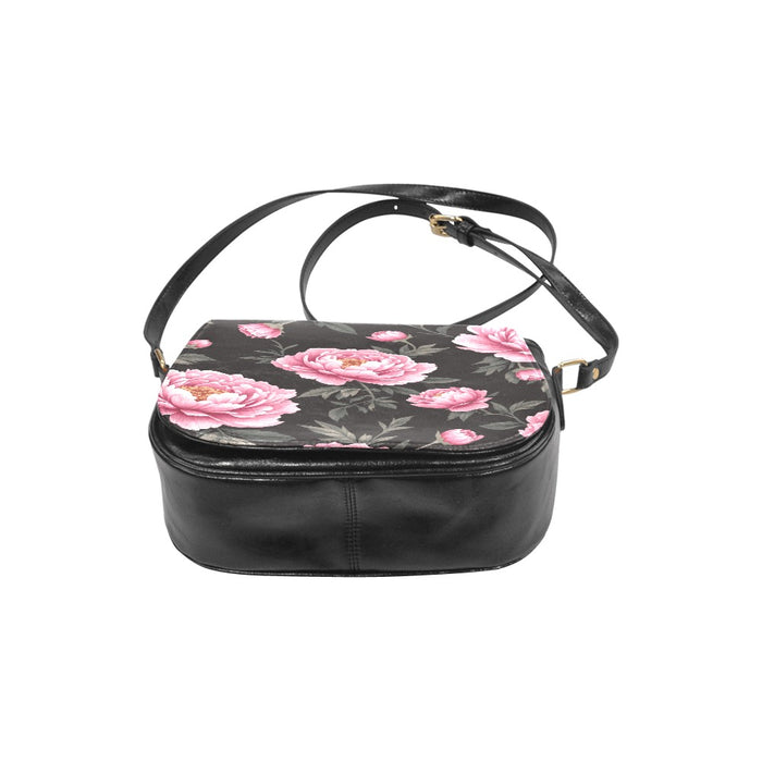 ETC Peonie Floral Saddle Bag (Large)