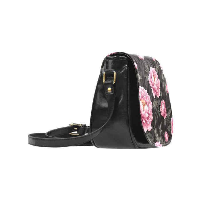ETC Peonie Floral Saddle Bag (Large)