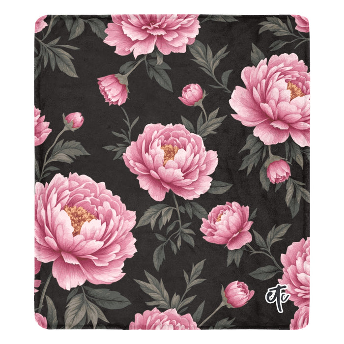 ETC Peonies Floral Blanket ( Multi Sizes )