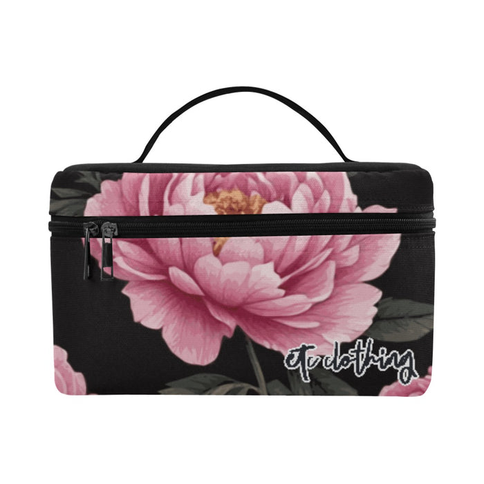 ETC Peonies Floral Make Up Bag