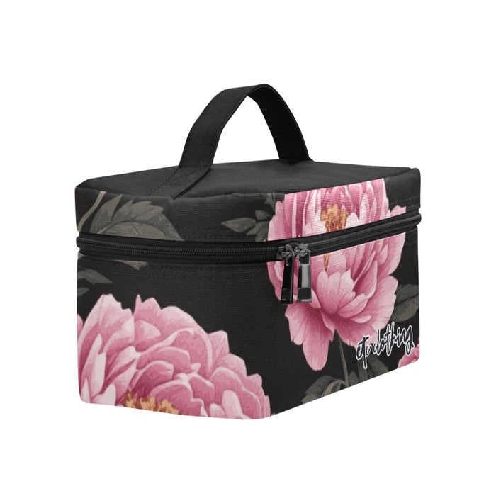 ETC Peonies Floral Make Up Bag