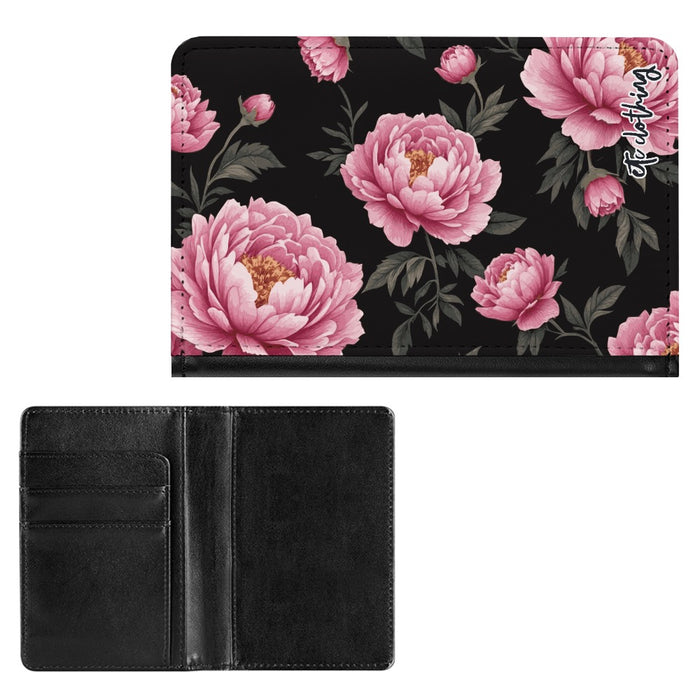 ETC Peonies Floral Passport protector