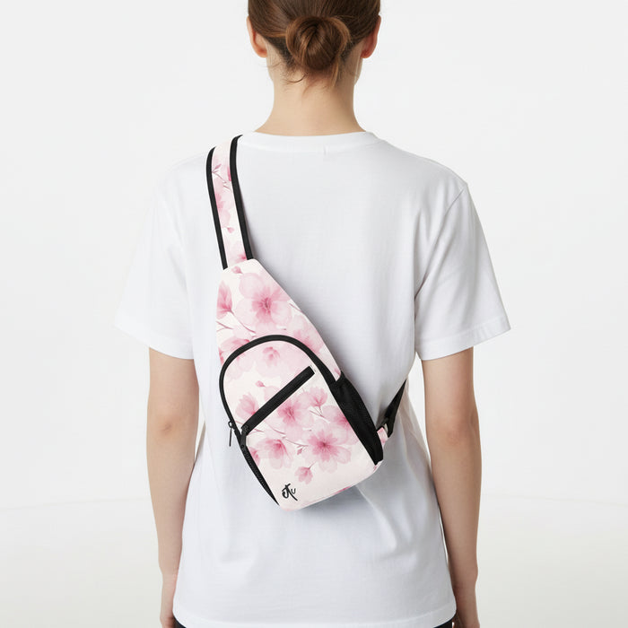 ETC Pink Bloom Cross Body Bag